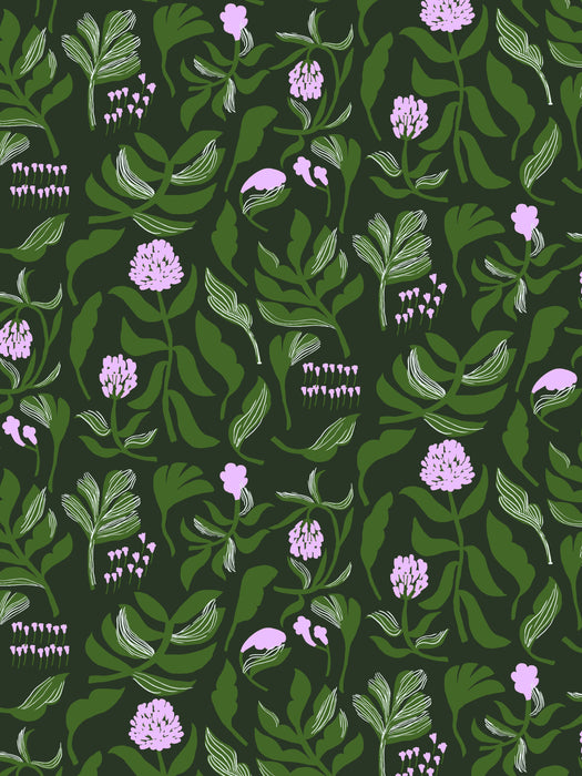 Scalamandre Kasvio Night Bloom Wallpaper Sample WJ2251900000