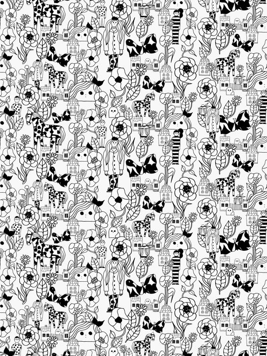 Scalamandre Marikyla Domino Wallpaper Sample WJ2251650001