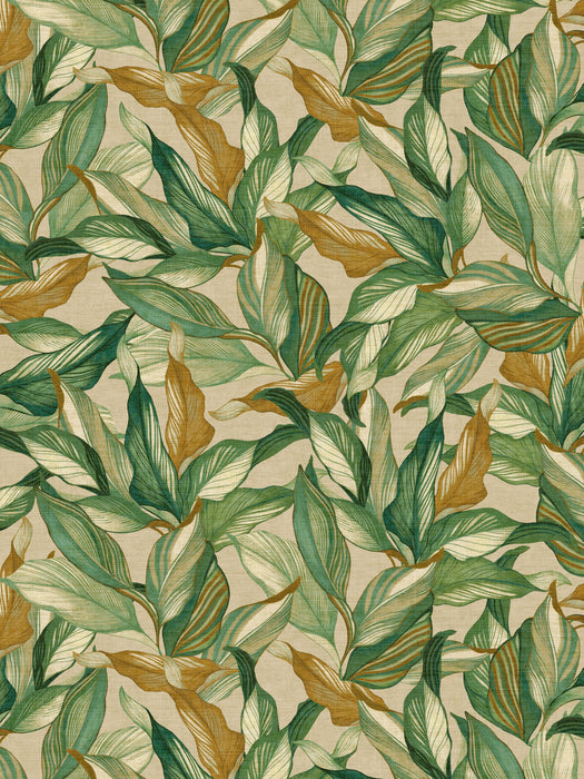 Scalamandre Mediterraneo Grassy Green Wallpaper Sample WJ266100001