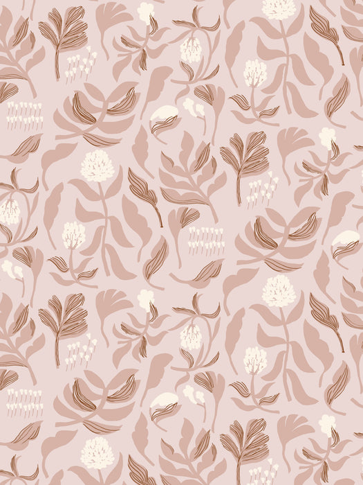 Scalamandre Kasvio Dusty Rose Wallpaper Sample WJ2251900002