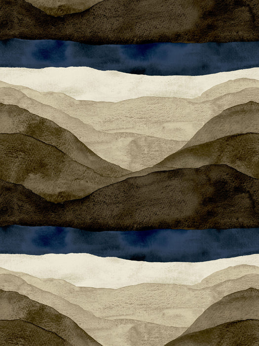 Scalamandre Joiku Midnight Wallpaper Sample WJ2251950002