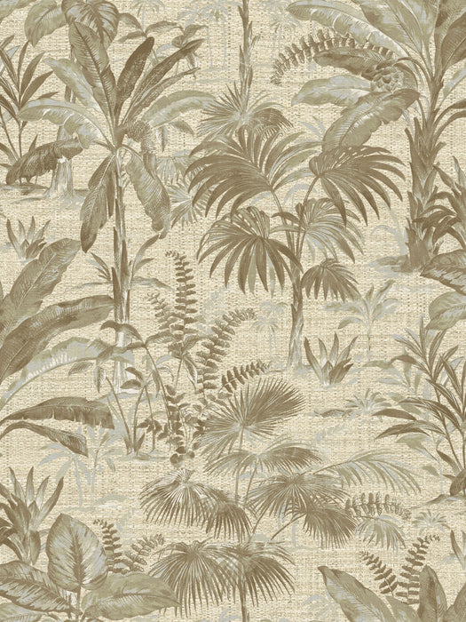 Scalamandre Tropical Bronze Wallpaper Sample WJ250100002