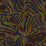 Scalamandre Hutu | Metallic Midnight Multi Wallpaper Sample WJ262910002