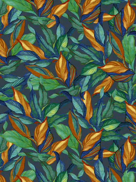 Scalamandre Mediterraneo Lagoon Wallpaper Sample WJ266100003