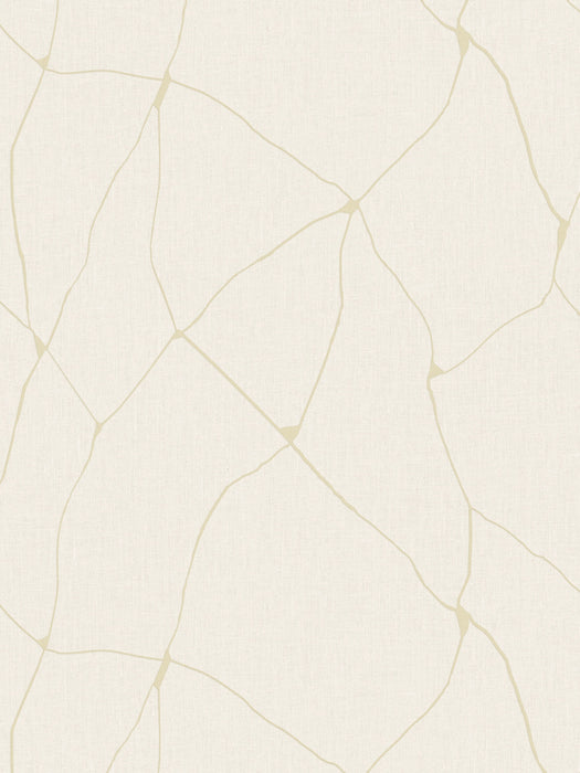 Scalamandre Unito Kintsugi Pearl Wallpaper Sample WJ267100003