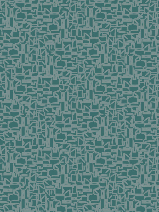 Scalamandre Pigmeo Peacock Wallpaper Sample WJ262500004