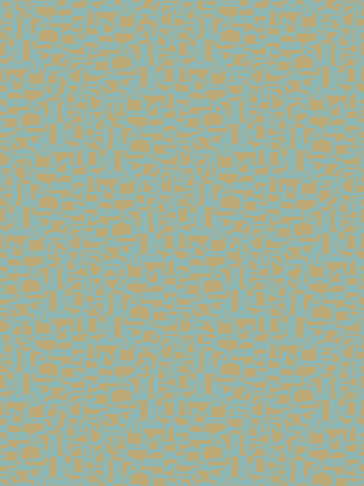 Scalamandre Pigmeo Golden Lagoon Wallpaper Sample WJ262500009