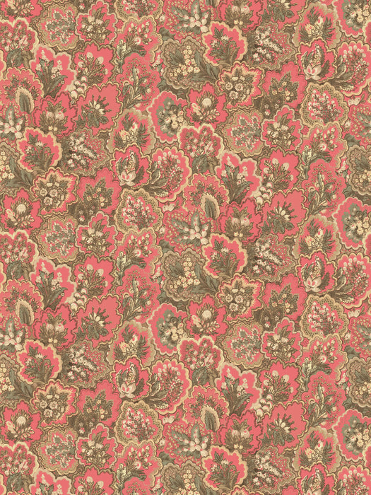 Scalamandre Provencal Bubblegum Wallpaper Sample WJ272100013