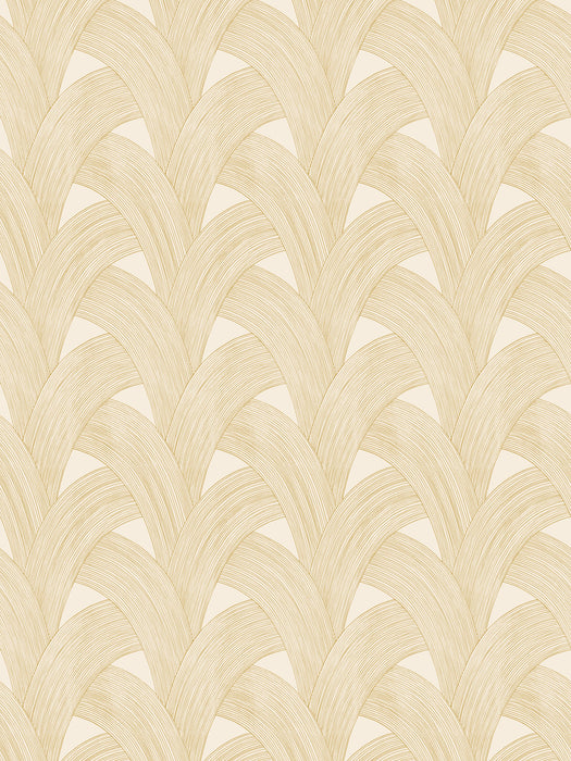 Scalamandre Fontaine Gilded Wallpaper Sample WJ270200021