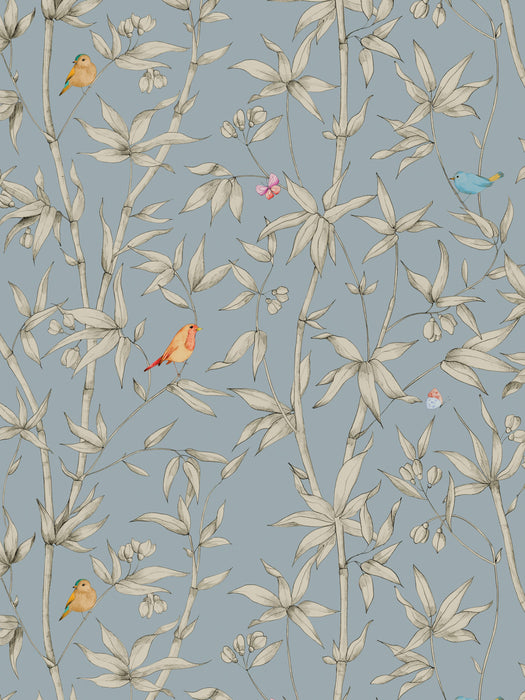 Scalamandre Bambou Sky Wallpaper Sample WJ272510054
