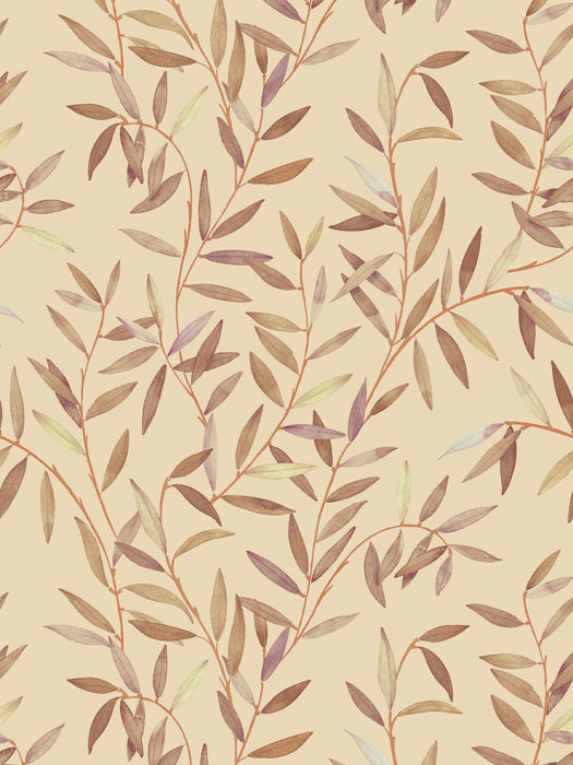 Scalamandre Oliveraie Mauve Wallpaper Sample WJ272550056