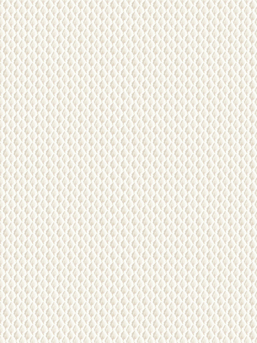 Scalamandre Laurier Snow Wallpaper Sample WJ272900090