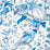 Old World Weavers Botany Bay  Porcelain Wallpaper Sample WJR6822D0003