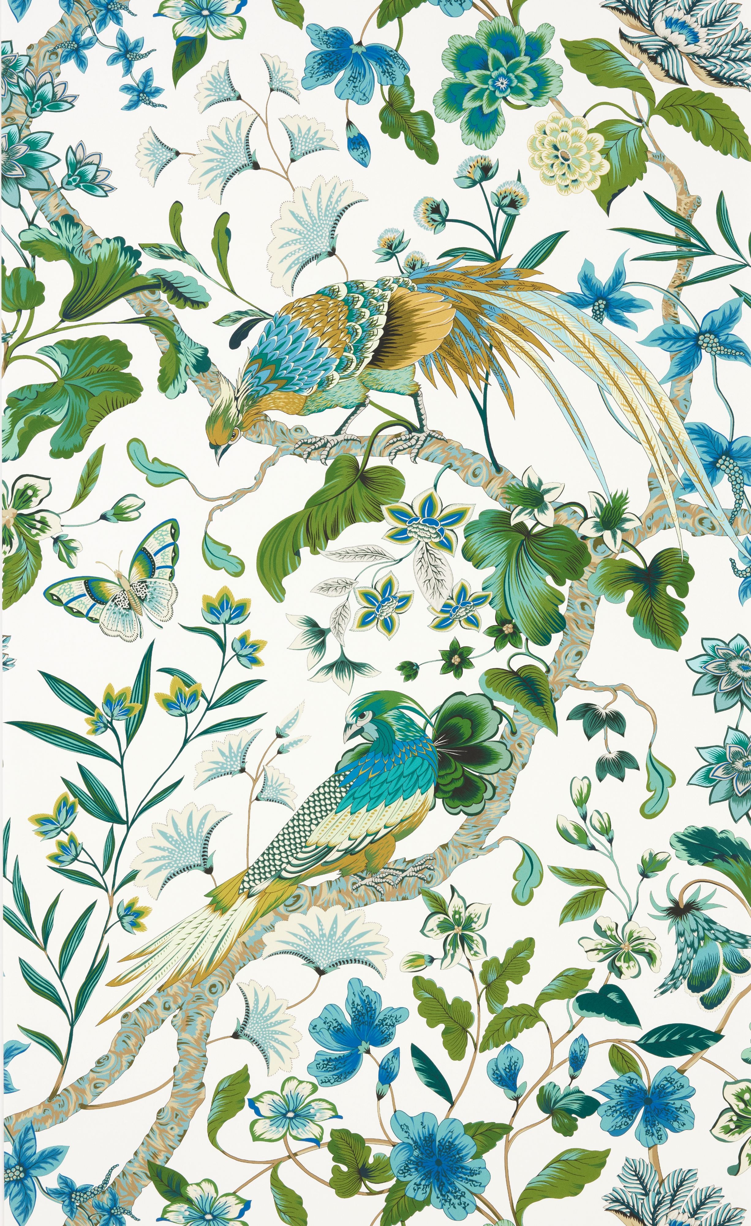 Old World Weavers Botany Bay  Forest Wallpaper Sample WJR6822D0004