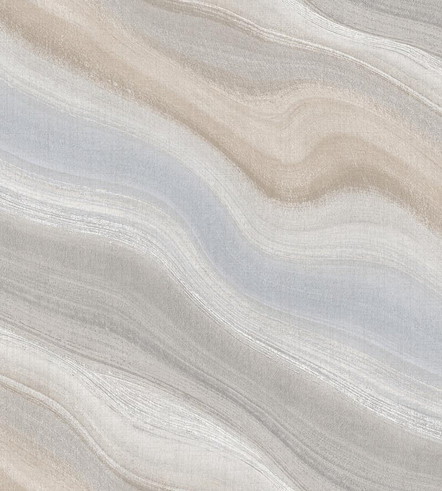 Scalamandre Paria Canyon Taupe Wallpaper Sample WMA0900ST01
