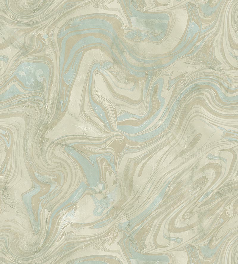 Scalamandre Petra Turquoise Wallpaper Sample WMA0910ST04