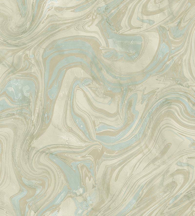 Scalamandre Petra Turquoise Wallpaper Sample WMA0910ST04