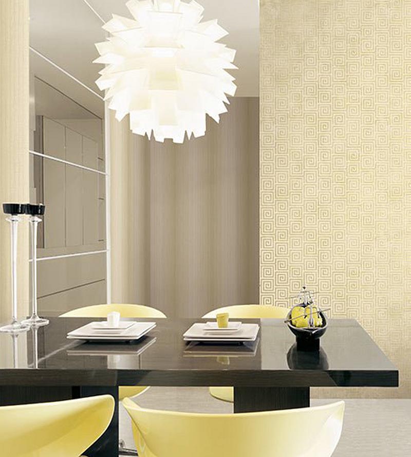 Scalamandre Meteora Gold Wallpaper Sample WMA0908ST07