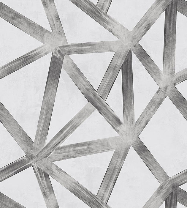 Scalamandre Interstellar Graphite Wallpaper Sample WMA0914ST10