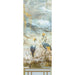 Nicolette Mayer Crested Crane Mural | Panel 3 Wheat Blue Wallpaper Sample WNMCRESP30001