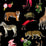 Nicolette Mayer Exotix Black Wallpaper WNMEXOT0001