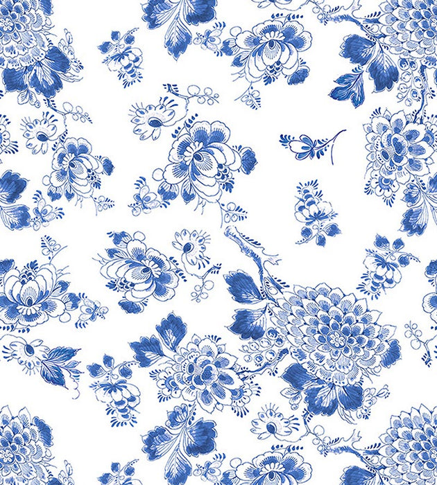 Nicolette Mayer Heritage Blue Wallpaper Sample WNMHERI0001