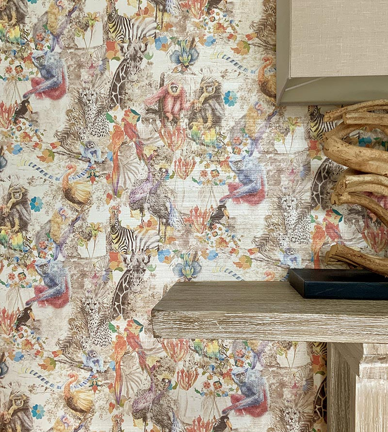 Nicolette Mayer Mombo Rhapsody Multi Wallpaper WNMMOMB0001