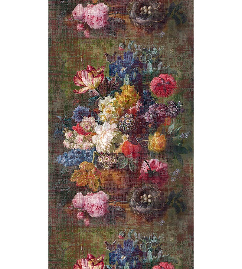 Nicolette Mayer Still Life Vintage Wallpaper Sample WNMSTIL0001