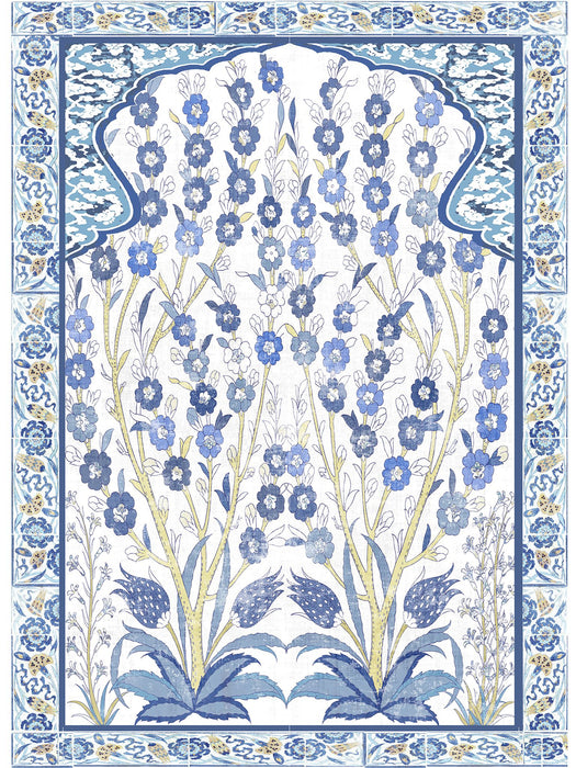 Nicolette Mayer Tree Of Life Dyptich - Double Classic - Right Panel Wallpaper Sample WNMTLDR0001