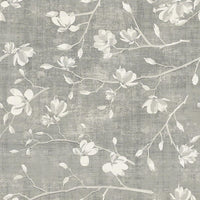 Nicolette Mayer Bloom Silver Wallpaper WNMBLOO0002