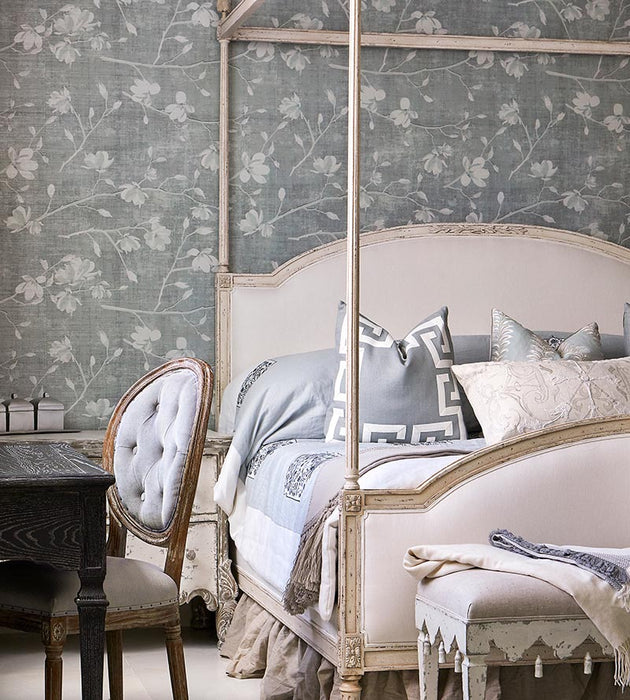 Nicolette Mayer Bloom Silver Wallpaper WNMBLOO0002