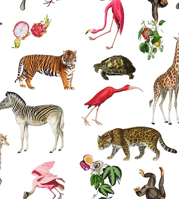 Nicolette Mayer Exotix Natural Wallpaper Sample WNMEXOT0002