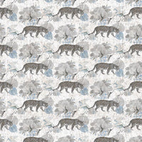 Nicolette Mayer Leopard Walk Powder Wallpaper WNMLEOP0002