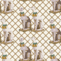 Nicolette Mayer Regal Greyhound Luxe Wallpaper WNMREGA0002