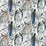 Nicolette Mayer Audubon Exotica Blue Green Multi Wallpaper Sample WNMAUDU0003