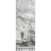 Nicolette Mayer Crested Crane Mural | Panel 3 Silver Gold Wallpaper Sample WNMCRESP30003