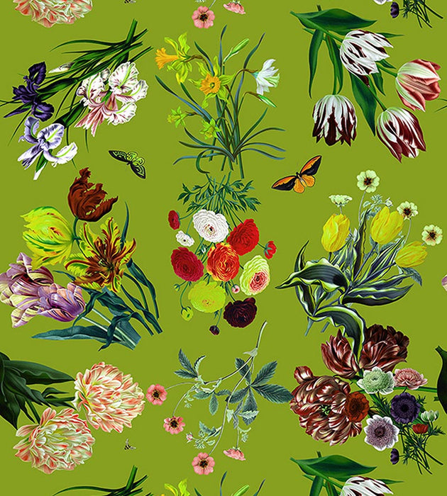 Nicolette Mayer Flora & Fauna Fontana Wallpaper Sample WNMFLOR0003
