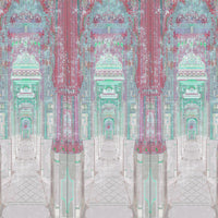 Nicolette Mayer Palatial Jaipur - Panel Red/green/blue Wallpaper WNMJAIP0003