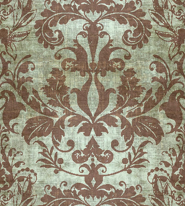 Nicolette Mayer Palace Damask Sage Wallpaper WNMPALA0003