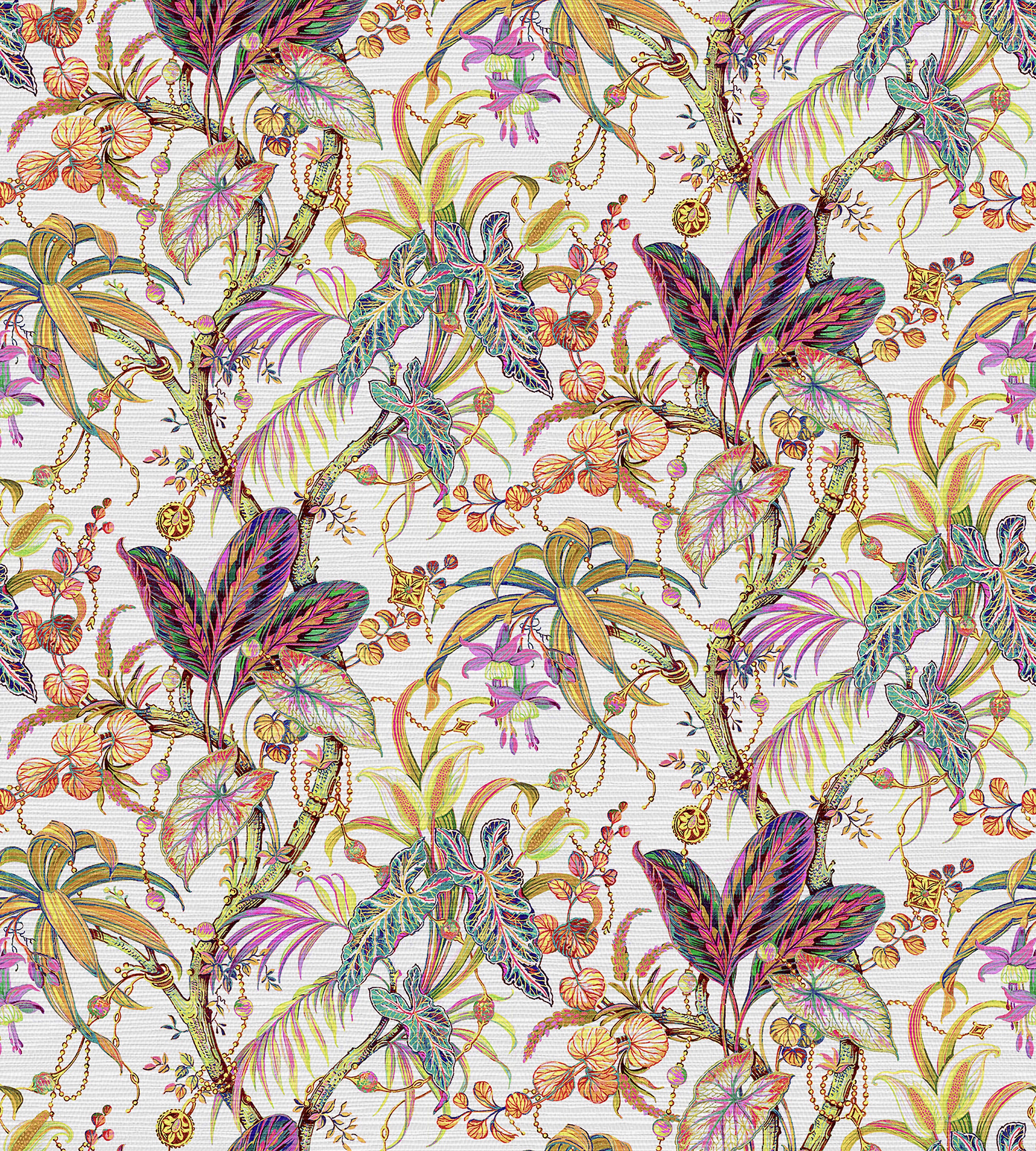 Nicolette Mayer Amazonia Splendor Wallcovering Sample WNMAMAZ0004