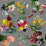 Nicolette Mayer Flora & Fauna Gray Wallpaper Sample WNMFLOR0005