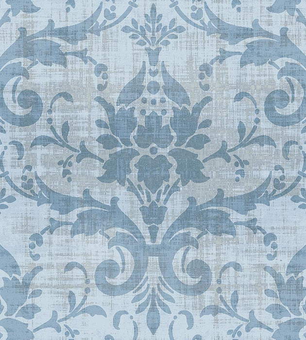 Nicolette Mayer Ballroom Slate Wallpaper Sample WNMBALL0006