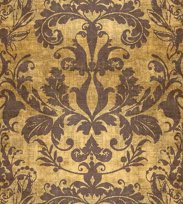Nicolette Mayer Palace Damask Gold Wallpaper WNMPALA0009