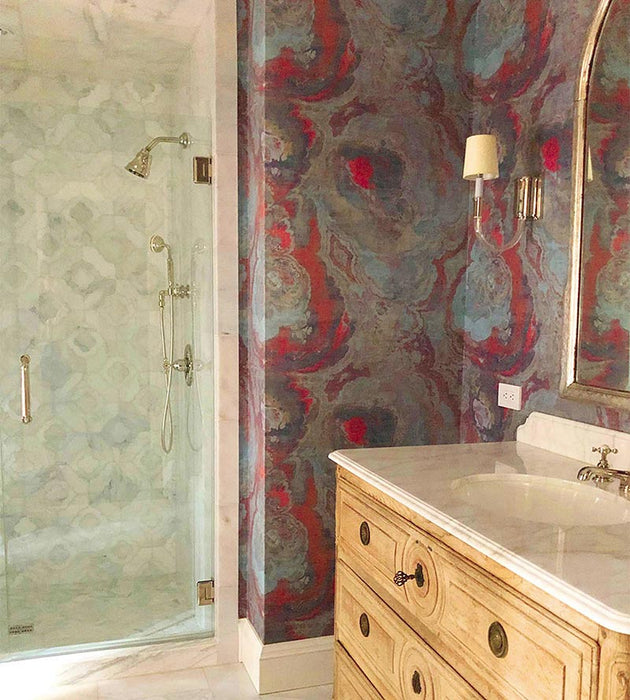 Nicolette Mayer Agate Lava Wallpaper WNMAGAT1027