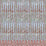 Nicolette Mayer Topkapi Garden - Panel Turquoise Red Wallpaper Sample WNMTOPK1047