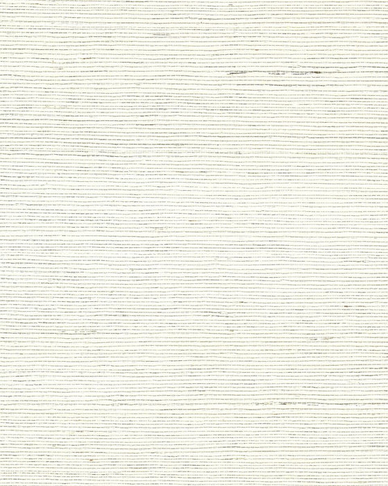 Winfield Thybony Chiyo Sisal Ivory White Wallpaper Sample WNR2002.WT.0
