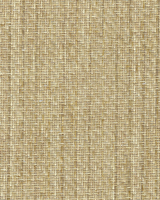 Winfield Thybony Shoji Weave Natural Wallpaper Sample WNR2047.WT.0
