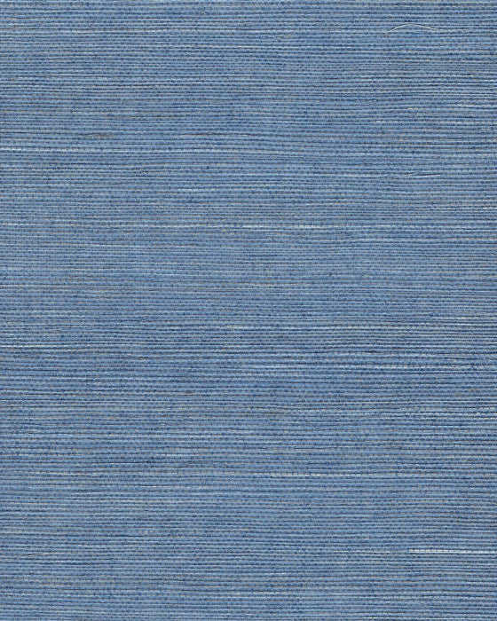 Winfield Thybony Chiyo Sisal Denim Wallpaper Sample WNR2127.WT.0