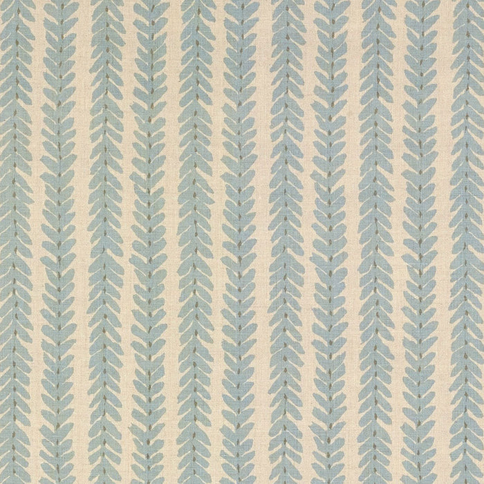 Schumacher Woodperry Blue Fabric Sample WOOD001