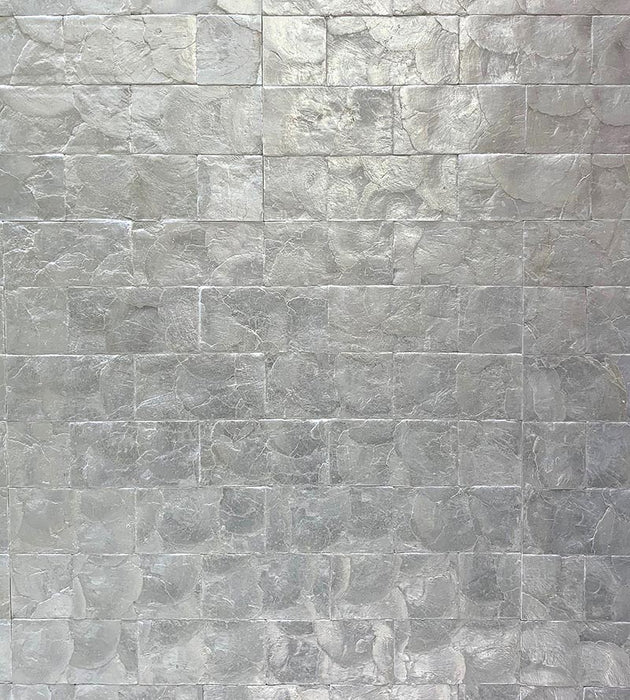 Scalamandre Pearlessence White Wallpaper Sample WRWPE02